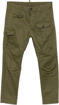 Dsquared2 Dsquared 2 Broeken Green - Heren - Slim Fit Broeken - Groen - S - Broeken