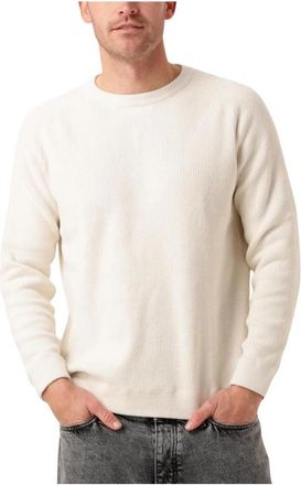 Dstrezzed Njord Crew Witte Trui - Heren - Ronde hals truien - Beige - XL - Truien & Vesten