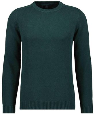 Ragman Rundhalspullover RAGMAN, Herren, Gr. 54, gr&uuml;n (dunkelgr&uuml;n, 035), 100% Baumwolle, Rundhals, Pullover Rundhalspullover