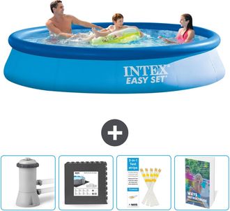 Intex Piscina Easy Set Redonda - 366x76 Cm - 7-piezas Scb115