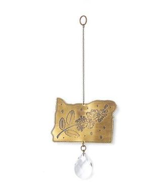 Matr Boomie Oregon State Grape Engraved Suncatcher in Brass at Nordstrom