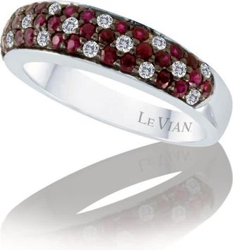 Le Vian Ladies Passion Ruby Rings set in 14K Vanilla Gold