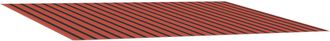 vidaXL Tela De Repuesto Para Toldos Naranja Y Marr&oacute;n 250 X 200 Cm Vidaxl