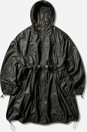 The North Face Women s Cecilie Bahnsen Emma Long Wind Jacket Forest Night Green