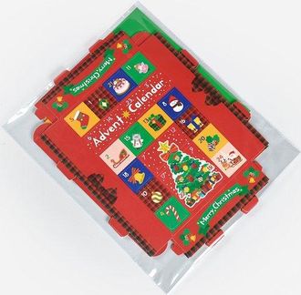 OEM 5 Cajas Vac&iacute;as Para Calendario De Adviento Navide&ntilde;o Diy - 24 Espacios Vac&iacute;os - 25 17 4 Cm