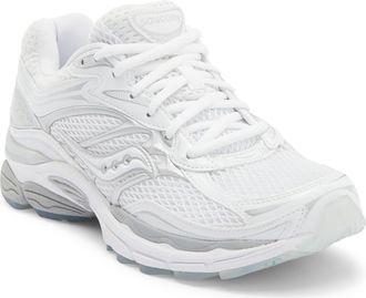 Saucony Gender Inclusive ProGrid Omni 9 Sneaker in White/white/silver at Nordstrom, Size 7