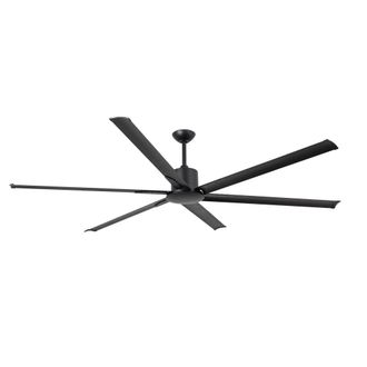 Netlighting Andros Extra Large Black Ceiling Fan With DC Motor 6 Speed
