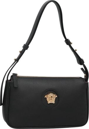 Versace Medusa Shoulder Bag Leather Leather Shoulder Bag Bag (Pre-Owned)