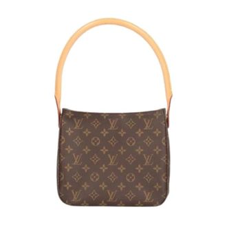 Louis Vuitton Pre-owned Shoulder Bags, female, Brown, Size: ONE SIZE Pre-owned Looping MM Shoulder Bag