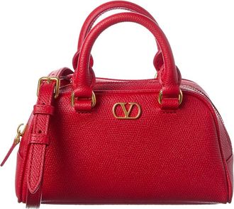 Valentino Vlogo Signature Mini Leather Shoulder Bag