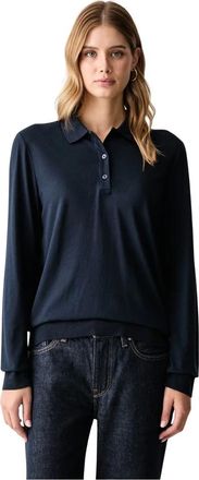 GANT Manica Lunga - - Tops - Donna - Blu - L