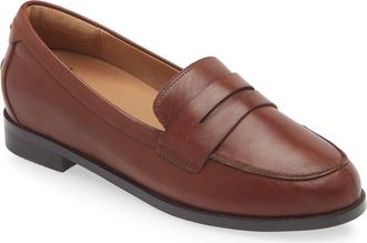FRANKiE4 Franklin Penny Loafer in Deep Tan at Nordstrom, Size 12