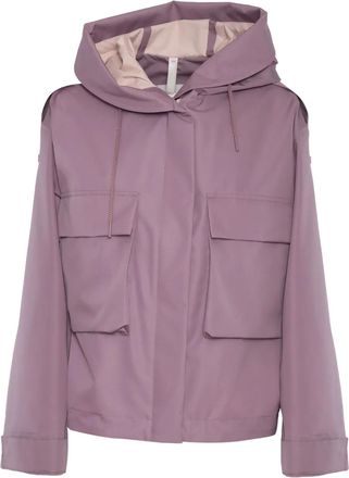 Duno Giacca con cappuccio - Rosa