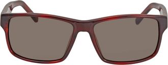 Ferragamo Brown Rectangular 58 mm Mens Sunglasses SF960S 214 58