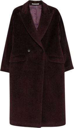 Tagliatore Linden Jas - Dames - Mantels - Rood - Maat: XS Zijde
