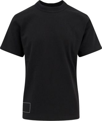 sacai T-shirt and black pole