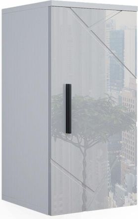 Vicco Armario de baño Irma, Blanco alto brillo, 30 x 59 cm