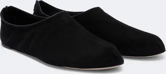 The Row Zapatos slip-on Stellene de ante