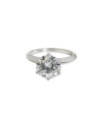 Tiffany & Co. Platinum Diamond Engagement Ring (Authentic Pre-Loved)