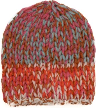 Roberto Collina Beanies, unisex, Multicolor, Size: ONE SIZE Alpaca and wool blend beanie