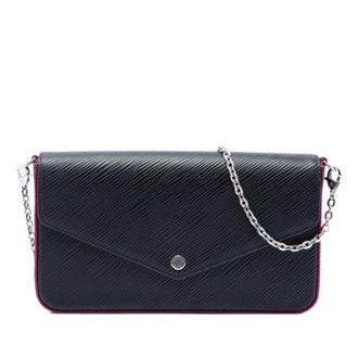 Louis Vuitton Tweedehands leren Louis Vuitton tassen - Dames - Pre-owned - Zwart - Maat: ONE Size Leer