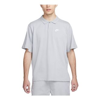 Nike Club Polo Matchup Shirt Light Grey DX0618-077