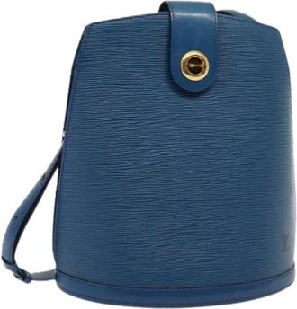 Louis Vuitton Pre-owned Bucket Bags, female, Blue, Size: ONE SIZE Pre-owned Vintage Bucket Bag