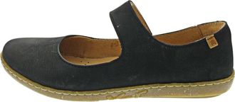 El Naturalista Mary-Jane Ballerina - Dames - Schoenen - Zwart - Maat: 37 EU Leer