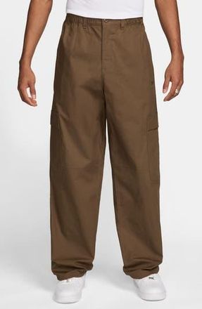 Nike Sportswear Club Stretch Cotton Ripstop Cargo Pants in Mosswood Brown at Nordstrom Rack, Size Xx-Large