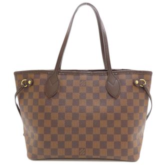 Louis Vuitton Damier Damier Canvas Ebene Damier Canvas Tote Bag (Pre-Owned)