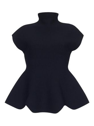 Cara Cara Top a collo alto - Nero