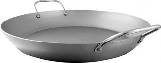 Bloomingdale's MSteel 14.1 Inch Paella Pan in Gray at Nordstrom