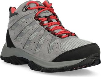 Columbia mesh-panels suede boots - women - Suede/Rubber/Fabric - 36 - Grey