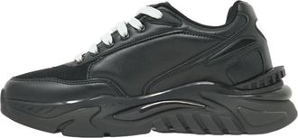Plein Sport Heren Sneakers zwart - Heren - Fitnessschoenen - Zwart - 40 EU - Leer - Fitness