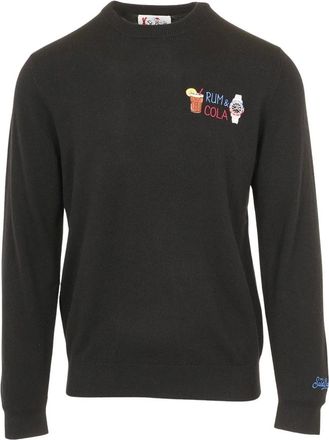 MC2 Saint Barth Maglieria Girocollo - - Knitwear - Uomo - Nero - S