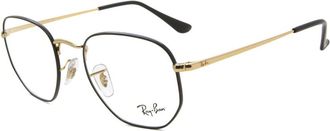 Ray-Ban Hexagonal Optics Demo Geometric Unisex Eyeglasses RX6448 3175 48