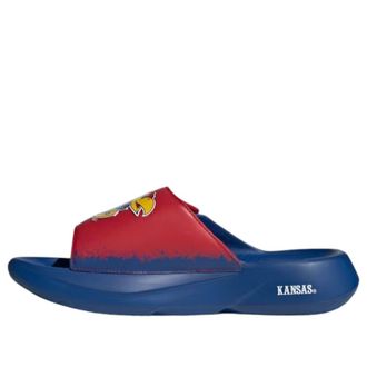 adidas x NCAA Lightblaze Slide Asia Sizing Kansas Jayhawks IH7115