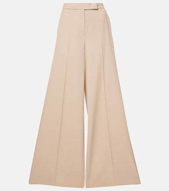 Max Mara Ninfa wool wide-leg pants