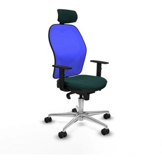 Piqueras y Crespo Piqueras Y Crespo Silla De Oficina Ergon&oacute;mica Verde Botella
