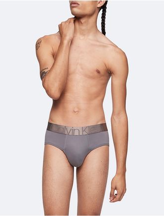 Calvin Klein Mens Icon Micro Brief - Grey - XL