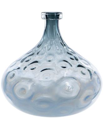 A&B Home 13In Mira Large Round Glass Vase