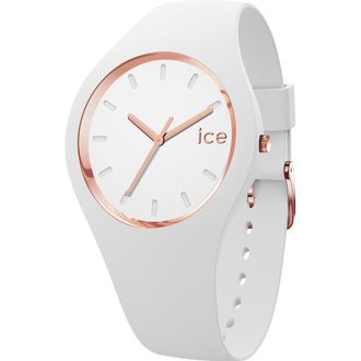 Ice Watch Ice Watch Ice Glam - Witte Ros&eacute;gouden Dameshorloge 024522