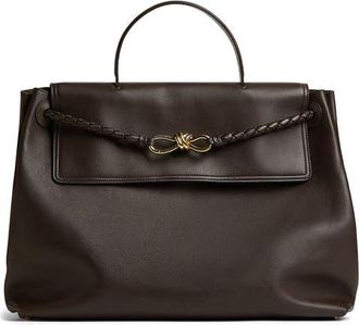 Bottega Veneta Large Ciao Ciao Leather Tote in Fondant-M Brass at Nordstrom