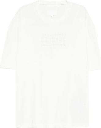 Maison Margiela T-shirt girocollo - Bianco