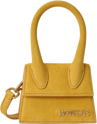 Jacquemus Le Chiquito Mini Handtas - Dames - Mini tas - Geel - ONE Size - Katoen - Tassen