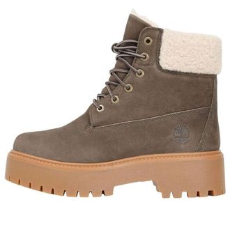 Timberland (WMNS) Timberland Stone Street Platform Boots Taupe TB0A2PU6W011