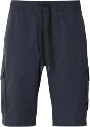 HUGO BOSS Korte Broeken, Heren, Blauw, M, S_Urbanex-Cargo. 402 Bermuda