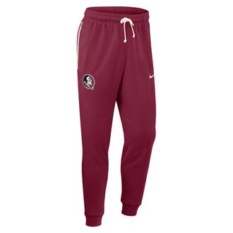 Nike Florida State Sideline Nike Mens Dri-FIT College Taper Pants in Red | 03B069XFTN-TLY