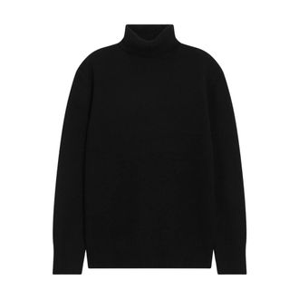 Toteme Cashmere Knitwear, female, Black, Size: XS Cashmere Turtleneck
