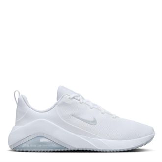 Nike Womens Bella 7 Workout Shoes in White/Pure Plat - Size UK 9.5